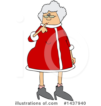 Mrs Claus Clipart #1437940 by djart