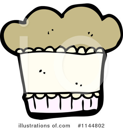 Muffin Clipart #1144802 by lineartestpilot