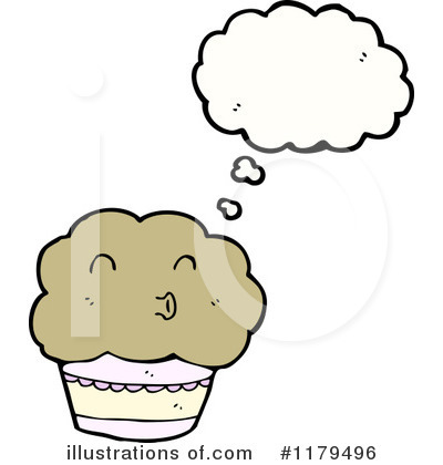 Royalty-Free (RF) Muffin Clipart Illustration by lineartestpilot - Stock Sample #1179496