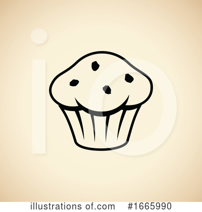 Royalty-Free (RF) Muffin Clipart Illustration by cidepix - Stock Sample #1665990