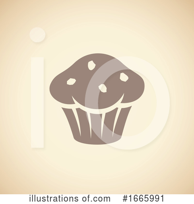 Royalty-Free (RF) Muffin Clipart Illustration by cidepix - Stock Sample #1665991