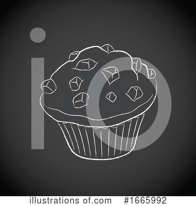 Royalty-Free (RF) Muffin Clipart Illustration by cidepix - Stock Sample #1665992