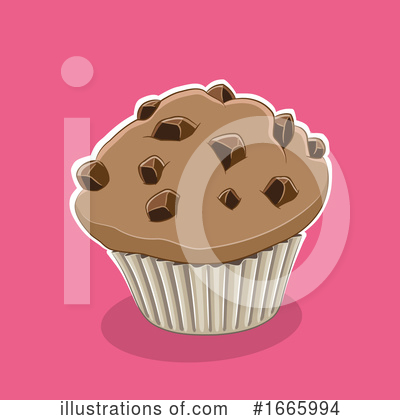 Royalty-Free (RF) Muffin Clipart Illustration by cidepix - Stock Sample #1665994
