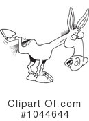 Mule Clipart #1044644 by toonaday