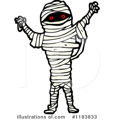 Royalty-Free (RF) Mummy Clipart Illustration by lineartestpilot - Stock Sample #1183833