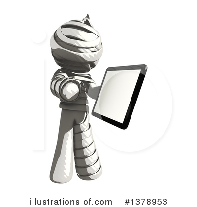 Royalty-Free (RF) Mummy Clipart Illustration by Leo Blanchette - Stock Sample #1378953