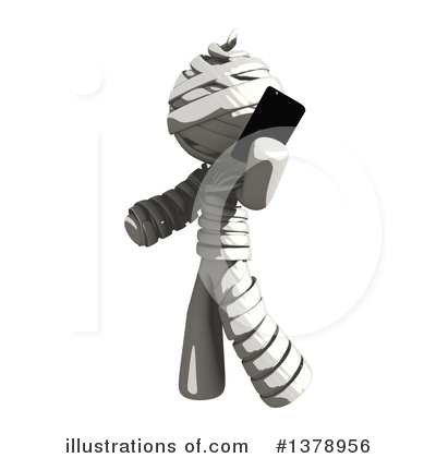 Royalty-Free (RF) Mummy Clipart Illustration by Leo Blanchette - Stock Sample #1378956