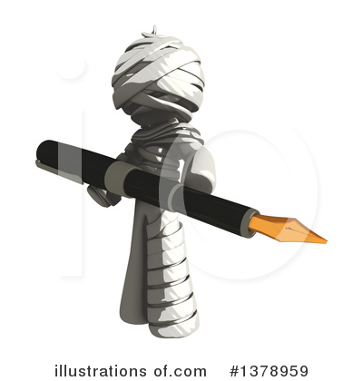 Royalty-Free (RF) Mummy Clipart Illustration by Leo Blanchette - Stock Sample #1378959
