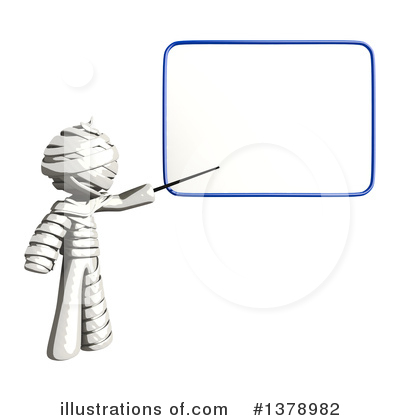 White Board Clipart #1378982 by Leo Blanchette