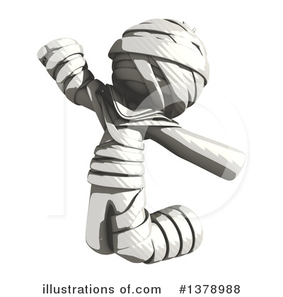 Royalty-Free (RF) Mummy Clipart Illustration by Leo Blanchette - Stock Sample #1378988