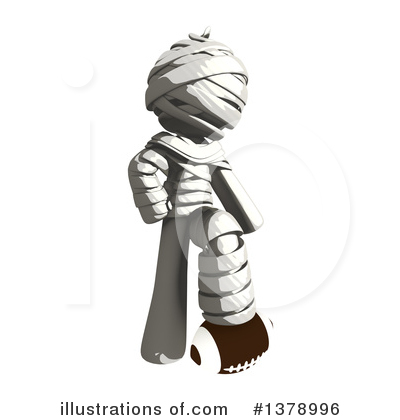 Royalty-Free (RF) Mummy Clipart Illustration by Leo Blanchette - Stock Sample #1378996