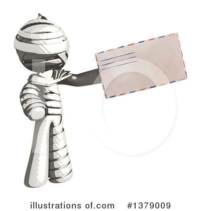 Royalty-Free (RF) Mummy Clipart Illustration by Leo Blanchette - Stock Sample #1379009