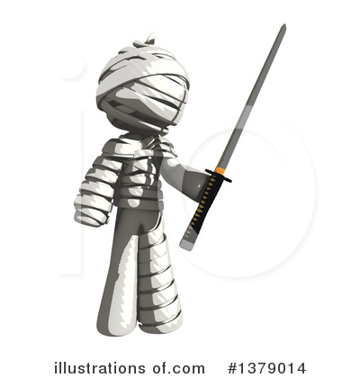 Royalty-Free (RF) Mummy Clipart Illustration by Leo Blanchette - Stock Sample #1379014