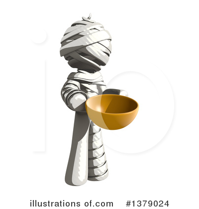 Royalty-Free (RF) Mummy Clipart Illustration by Leo Blanchette - Stock Sample #1379024
