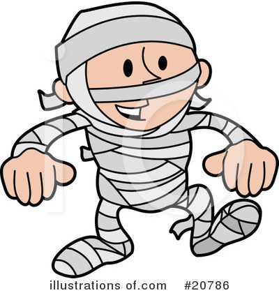 Royalty-Free (RF) Mummy Clipart Illustration by AtStockIllustration - Stock Sample #20786