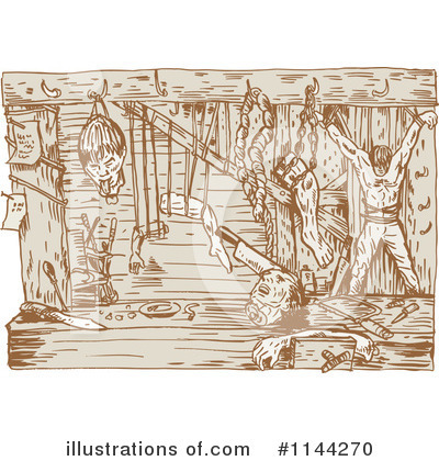 Royalty-Free (RF) Murder Clipart Illustration by patrimonio - Stock Sample #1144270