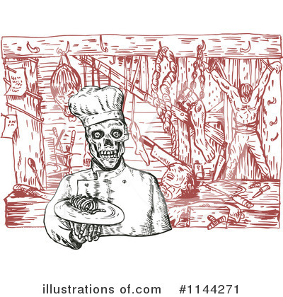Skeleton Clipart #1144271 by patrimonio