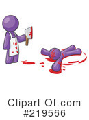 Murder Clipart #219566 by Leo Blanchette