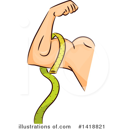 Royalty-Free (RF) Muscles Clipart Illustration by BNP Design Studio - Stock Sample #1418821