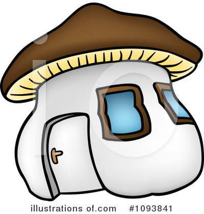 Royalty-Free (RF) Mushroom Clipart Illustration by dero - Stock Sample #1093841