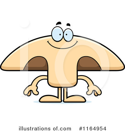 Mushroom Clipart #1164954 by Cory Thoman