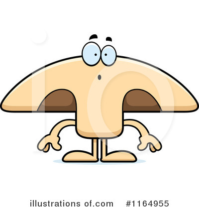 Mushroom Clipart #1164955 by Cory Thoman