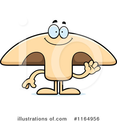 Mushroom Clipart #1164956 by Cory Thoman