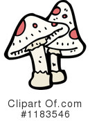 Mushroom Clipart #1183546 by lineartestpilot