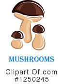 Mushroom Clipart #1250245 by Vector Tradition SM