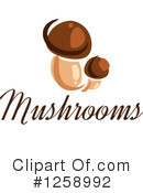 Mushroom Clipart #1258992 by Vector Tradition SM