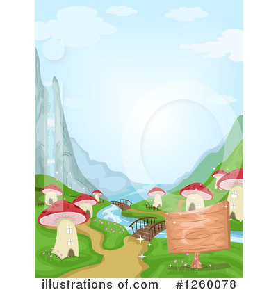 Royalty-Free (RF) Mushroom Clipart Illustration by BNP Design Studio - Stock Sample #1260078
