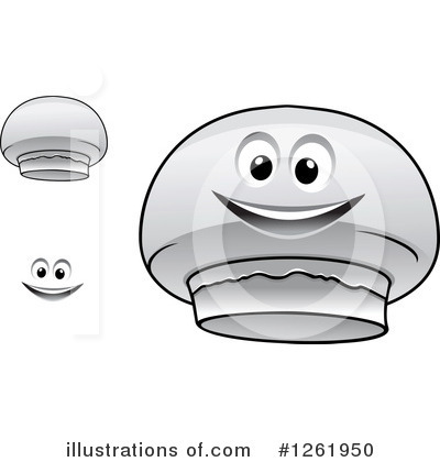 Royalty-Free (RF) Mushroom Clipart Illustration by Vector Tradition SM - Stock Sample #1261950