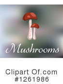 Mushroom Clipart #1261986 by Vector Tradition SM