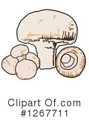 Mushroom Clipart #1267711 by LaffToon