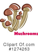 Mushroom Clipart #1274263 by Vector Tradition SM