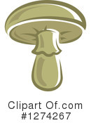 Mushroom Clipart #1274267 by Vector Tradition SM