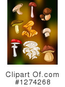 Mushroom Clipart #1274268 by Vector Tradition SM