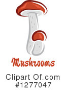 Mushroom Clipart #1277047 by Vector Tradition SM