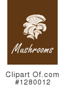 Mushroom Clipart #1280012 by Vector Tradition SM