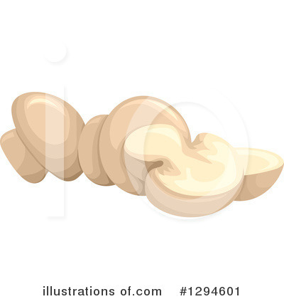 Royalty-Free (RF) Mushroom Clipart Illustration by BNP Design Studio - Stock Sample #1294601