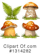 Mushroom Clipart #1314282 by merlinul