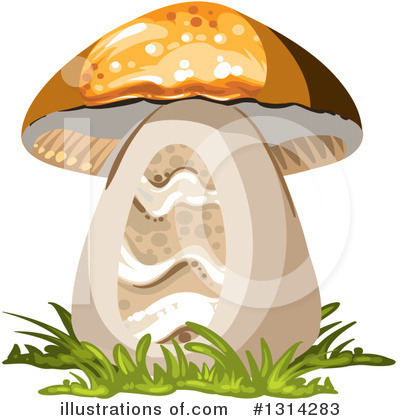Mushroom Clipart #1314283 by merlinul