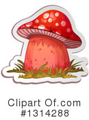 Mushroom Clipart #1314288 by merlinul