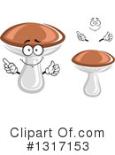 Mushroom Clipart #1317153 by Vector Tradition SM