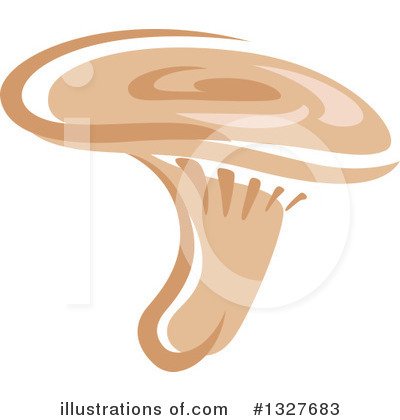 Royalty-Free (RF) Mushroom Clipart Illustration by Vector Tradition SM - Stock Sample #1327683