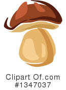 Mushroom Clipart #1347037 by Vector Tradition SM