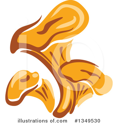 Royalty-Free (RF) Mushroom Clipart Illustration by Vector Tradition SM - Stock Sample #1349530