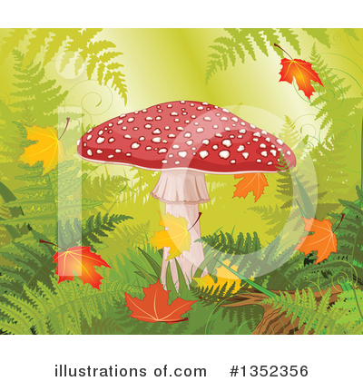 Mushrooms Clipart #1352356 by Pushkin