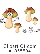Mushroom Clipart #1365504 by Vector Tradition SM