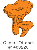 Mushroom Clipart #1403220 by Vector Tradition SM